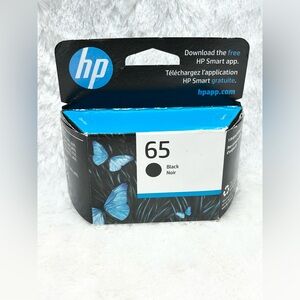 Genuine HP 65 Black Ink February 2027